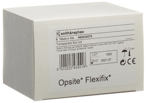 Opsite Flexifix transparente Folie - 6 Rollen à 10cm x 1m