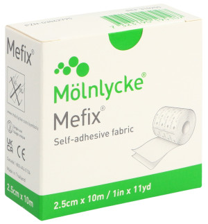 Mefix Fixationsvlies Rolle - 2.5cm x 10m