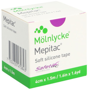 Mepitac Safetac Fixierverband - 4cm x 1.5m