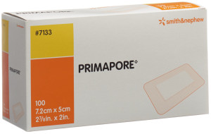Primapore Wundverband steril - 100 Stk. à 7.2 x 5cm