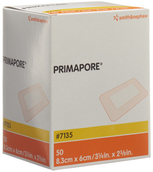 Primapore Wundverband steril - 50 Stk. à 8.3 x 6cm
