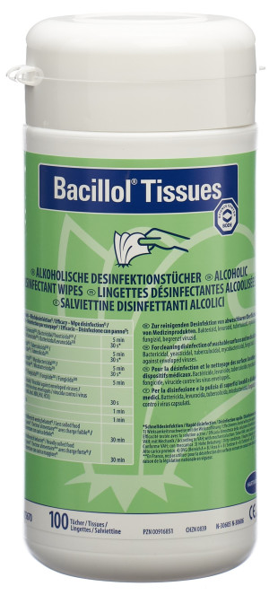 Bacillol Desinfektionstücher - 100 Stk.