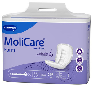 Molicare Premium Form 8 Inkontinenz Einlage - 32 Stk.