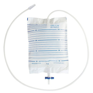 GHC (Sahag) Urinbeutel mit Ablauf 2l 90cm - 10 Stk.