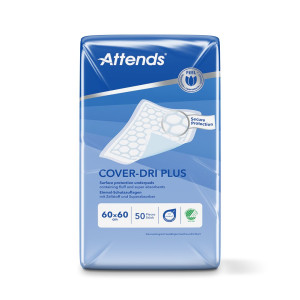 Attends Cover Dri Unterlage Plus 60x60cm - 50 Stk.