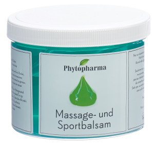 Phytopharma Massage- und Sport-Balsam - 500g Topf