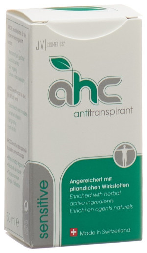 JV Cosmetics - AHC 20 Antitranspirant - sensitive - 30ml