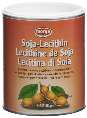 Morga - Soja-Lecithin Granulat Dose - 300g