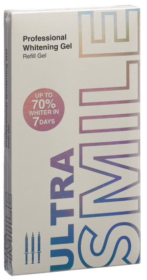 UltraSmile Professional Whitening Gel Nachfüll-Kit - 3 Stk.