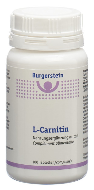 Burgerstein L-Carnitin - 100 Tabl.