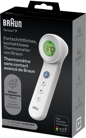 Braun Thermometer no touch + forehead Age Pre BNT400