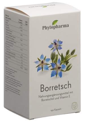 Phytopharma Borretschöl Kapseln - 190 Stk.