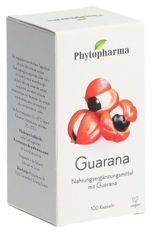 Phytopharma Guarana Kapseln - 100 Stk.