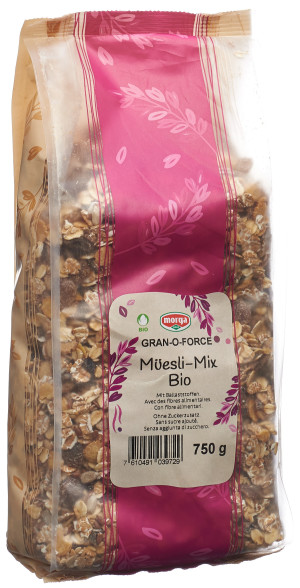 Granoforce Müesli Mix ohne Zucker Bio Knospe - 750g