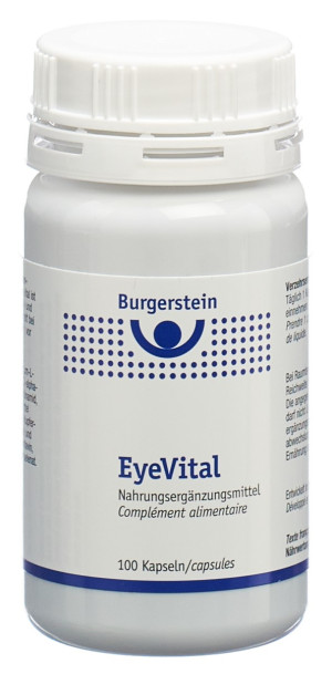 Burgerstein EyeVital Kapseln - 100 Stk.