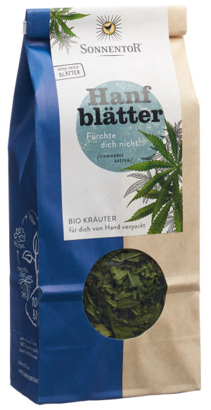 Sonnentor Hanfblätter Tee lose - 40g