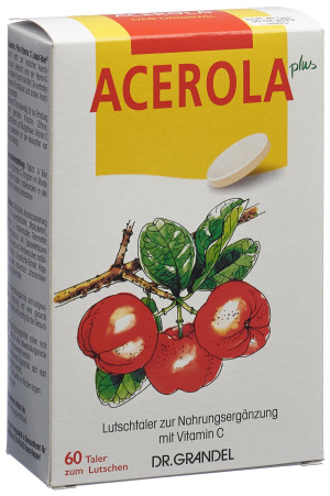 Dr. Grandel Acerola Plus Lutschtaler Vitamin C - 60 Stk
