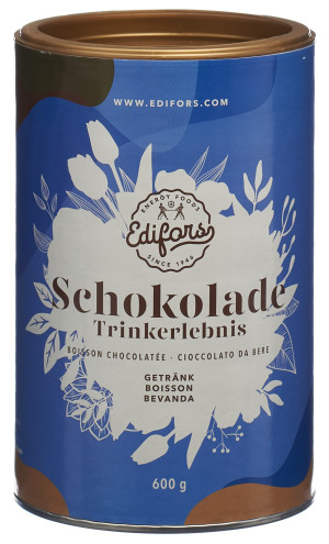 Edifors Schokolade Trinkerlebnis - 600g Dose