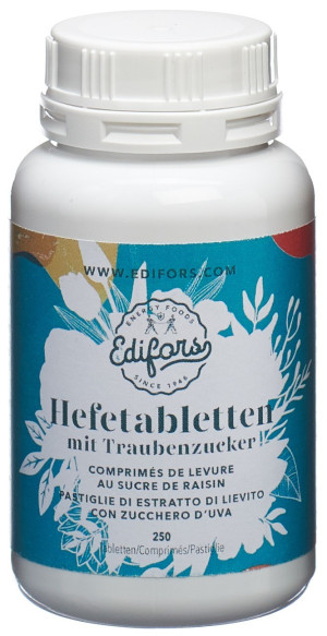 Edifors Hefetabletten - 250 Stk