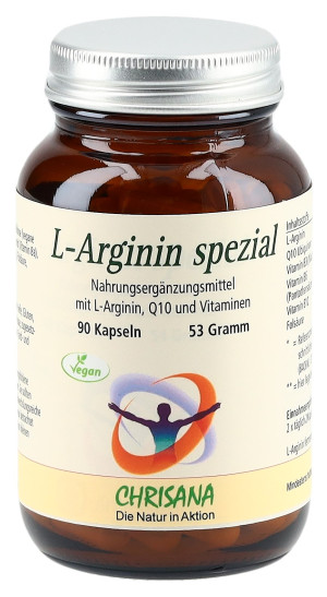 Chrisana L-Arginin Spezial Kapseln - 90 Stk.