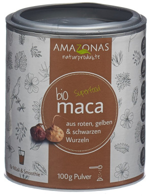 Amazonas Maca Bio Pulver 100% pur - 100g