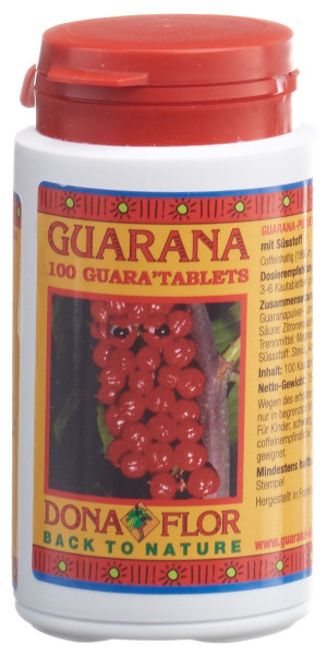 Guarana Dona Flor Kautabletten - 100 Stk.