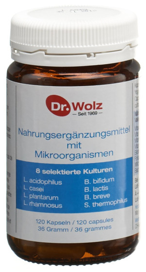 Dr. Wolz Microorganismen Kapseln - 120 Stk.