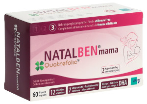 Natalben mama Quatrefolic Kapseln - 60 Stk.
