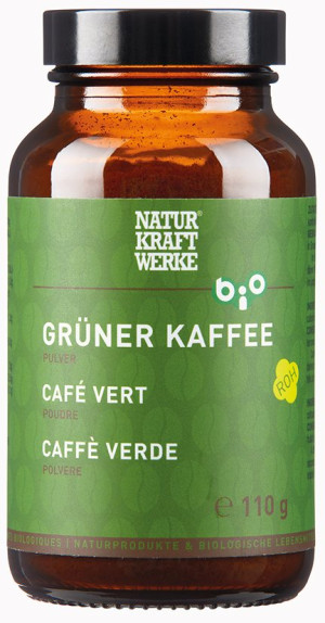 Naturkraftwerke Grüner Kaffee Pulver Bio - 110g