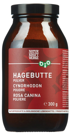 Naturkraftwerke Hagebutte Pulver Bio - 300g