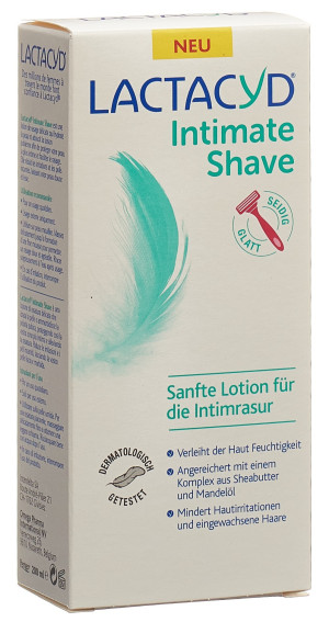 Lactacyd Intimate Shave Lotion für die Intimrasur - 200ml