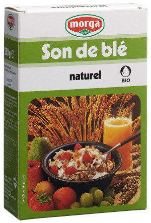 Morga Bio Weizenkleie naturrein Knospe - 250g