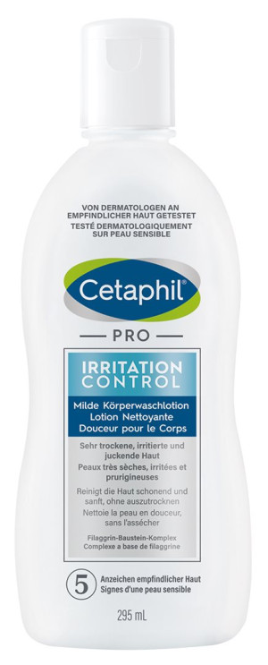Cetaphil Pro Irritation Control milde Körperwaschlotion - 295ml