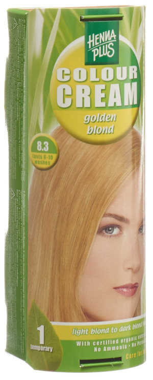 Kreson Henna Plus Colour Cream Golden Blond 8.3 - 60ml