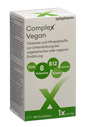 Complex Vegan Filmtabletten Dose - 120 Stk.