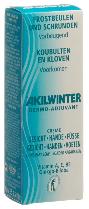 Akileine Dermo Akilwinter Creme Frostbeulen - 75ml