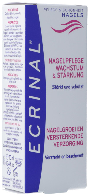 Ecrinal Nagelpflege Wachstum und Stärkung Creme - 10ml