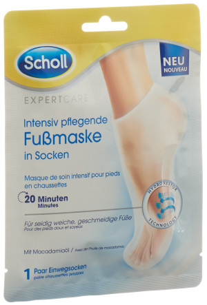 Scholl Intensiv pflegende Fussmaske - 1 Paar