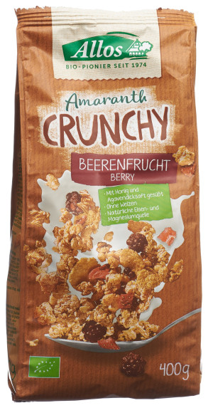 Allos Amaranth Crunchy Beerenfrucht - 400g