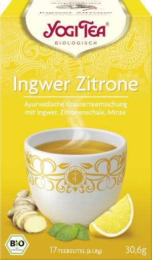 Yogi Tea Ingwer Zitrone Tee Beutel - 17x1.8 g