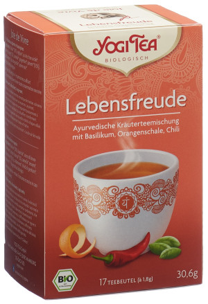 Yogi Tea Lebensfreude Tee - 17x1.8g