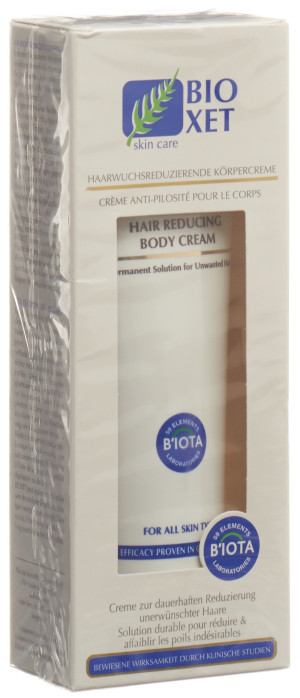 Bioxet - Dauerhafte Lösung bei unerwünschtem Haarwuchs - Körpercreme - 130ml