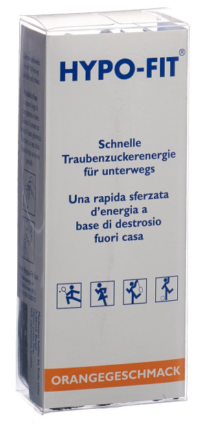 Hypo-Fit Flüssigzucker Orange Beutel - 12 Stk.