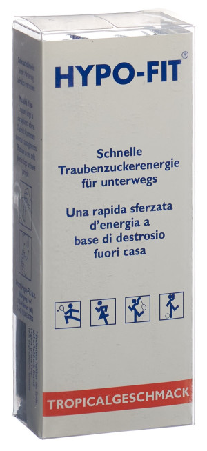 Hypo-Fit Flüssigzucker Tropical Beutel - 12 Stk.