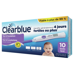 Clearblue - Ovulationstest Bestimmen der fruchtbaren Tage - 10 Stk.
