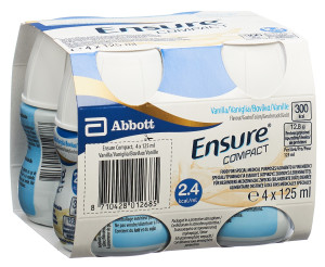 Ensure Compact 2.4 kcal Drink Vanille - 4 x 125ml