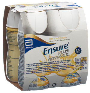 Ensure Plus Advance Banane - 4 x 220ml