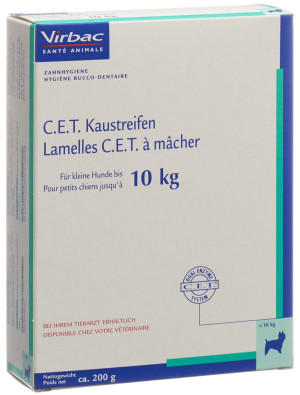 Virbac Cet Zahnhygiene Kaustreifen Hunde bis 10kg - 200g