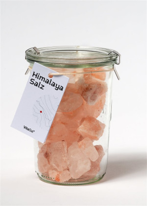 Vitasal Kristallsalz Himalaya Brock Glas - 700g