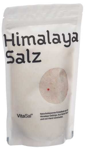 Vitasal Kristallsalz Himalaya fein Beutel - 400g